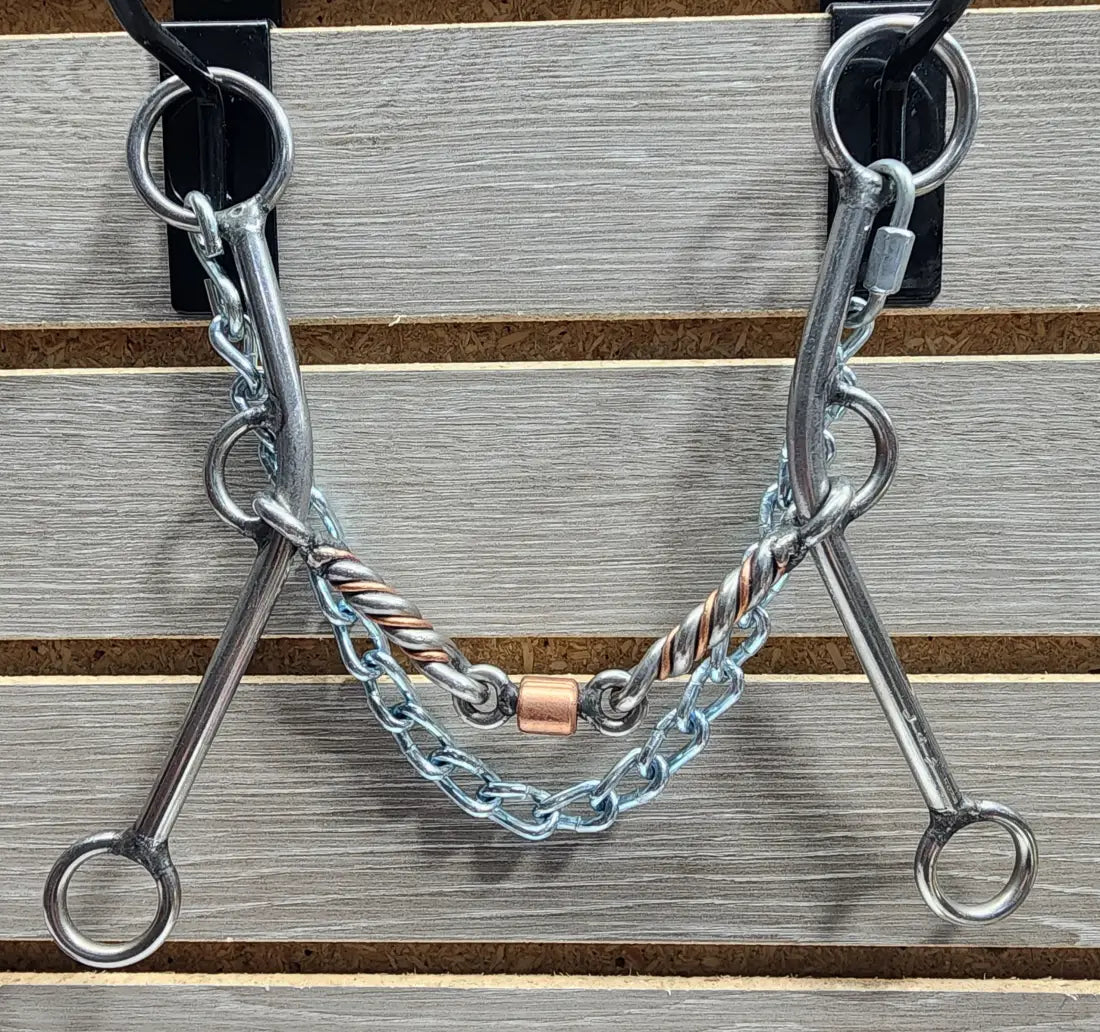 L&W #180 Lifter Bit - 8’’ Shank 20 - 3/8’’ Twisted Copper Inlay w/ Dogbone Roller Bit