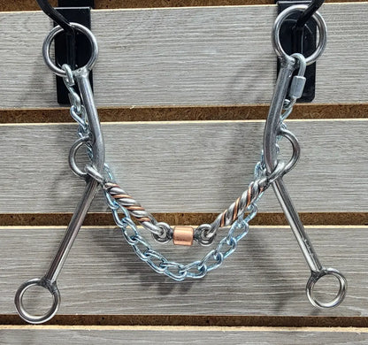 L&W #180 Lifter Bit - 8’’ Shank 20 - 3/8’’ Twisted Copper Inlay w/ Dogbone Roller Bit