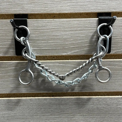 L&W #186 Lift Bit 16 - Medium Twisted Snaffle Bit