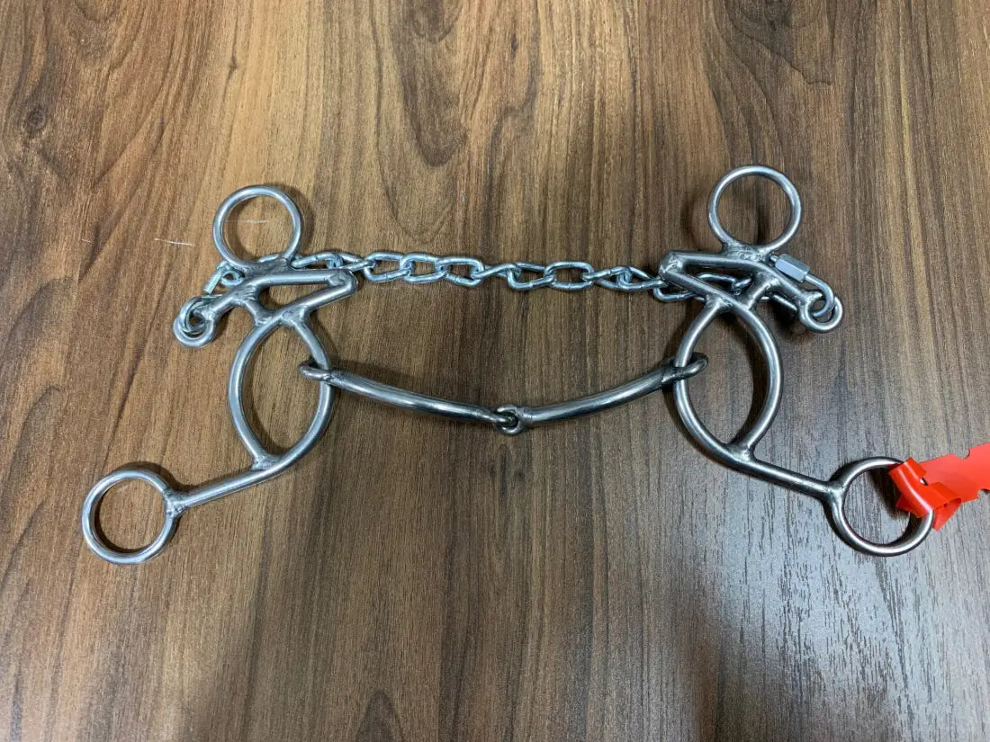 L&W #188 Lift Bit 10 - Large Smooth Snaffle Bit