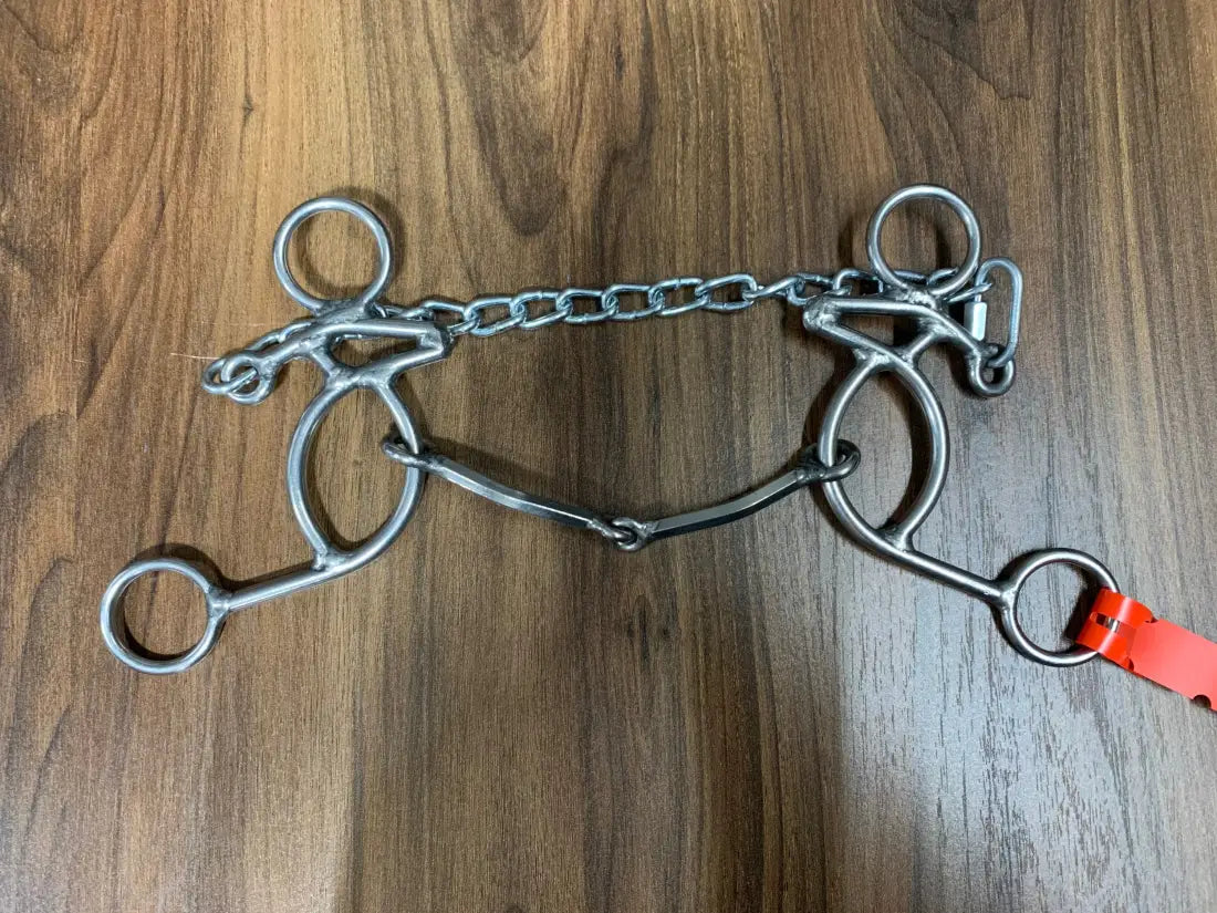 L&W #188 Lift Bit 8 - Hex Snaffle Bit