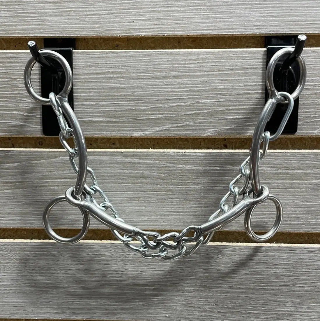 L&W #189 Slider Bit 7 - Chain Middle Snaffle Bit