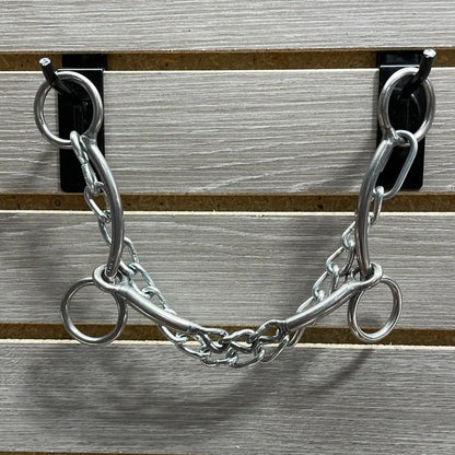 L&W #189 Slider Bit 7 - Chain Middle Snaffle Bit