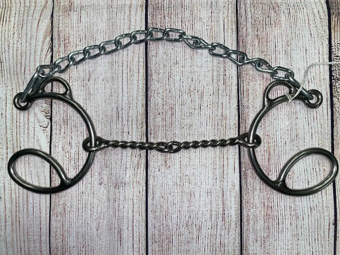 L&W #191 Sweet Six Bit 16 - Medium Twisted Snaffle Bit