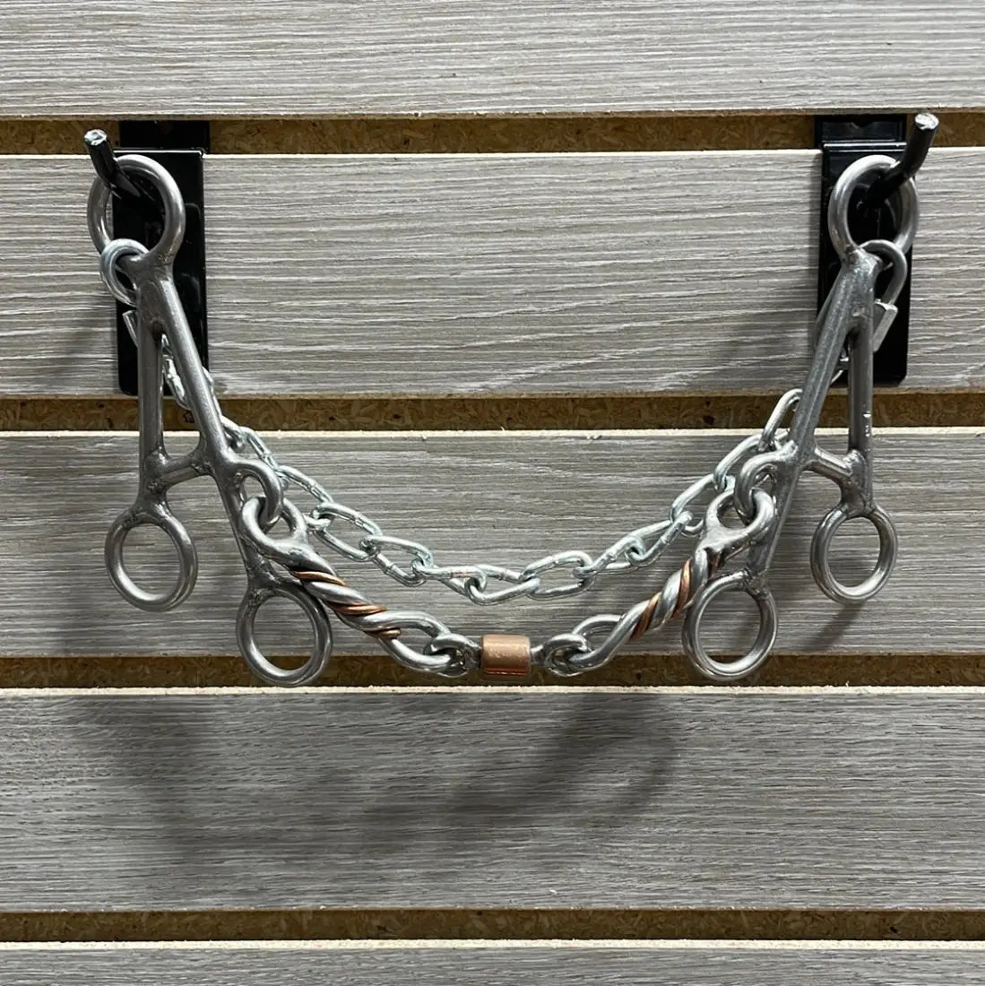 L&W #242 Lift Bit ’A’ Shank 20 - 3/8’’ Twisted Copper Inlay w/ Dogbone Roller Bit