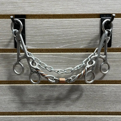 L&W #242 Lift Bit ’A’ Shank 20 - 3/8’’ Twisted Copper Inlay w/ Dogbone Roller Bit