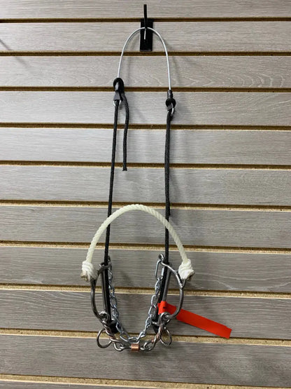 L&W #322 Rope Draw with Cable Poll Combination Rope Nose Bit 20 - 3/8’’ Twisted Copper Inlay w/ Dogbone Roller Bit