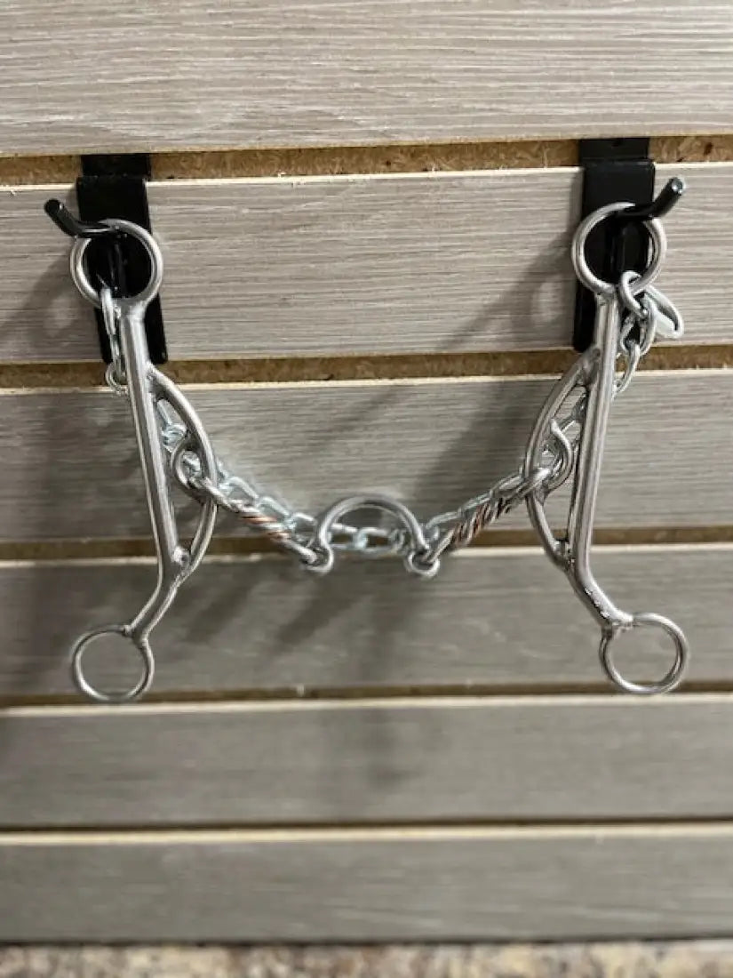 L&W #KJ3 Long Shank Kathy James with Stops Bit 3d - Copper Twisted Port Bit