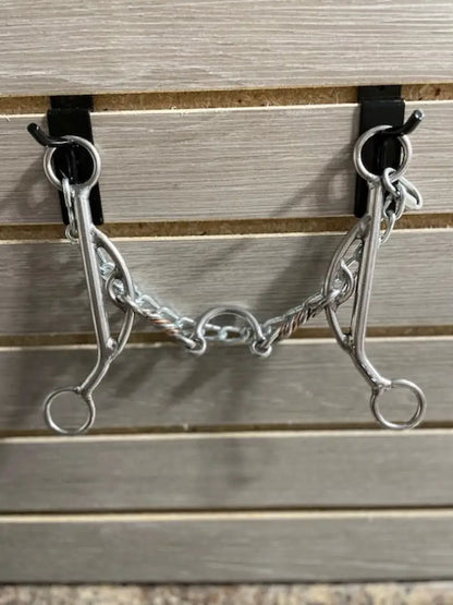 L&W #KJ3 Long Shank Kathy James with Stops Bit 3d - Copper Twisted Port Bit