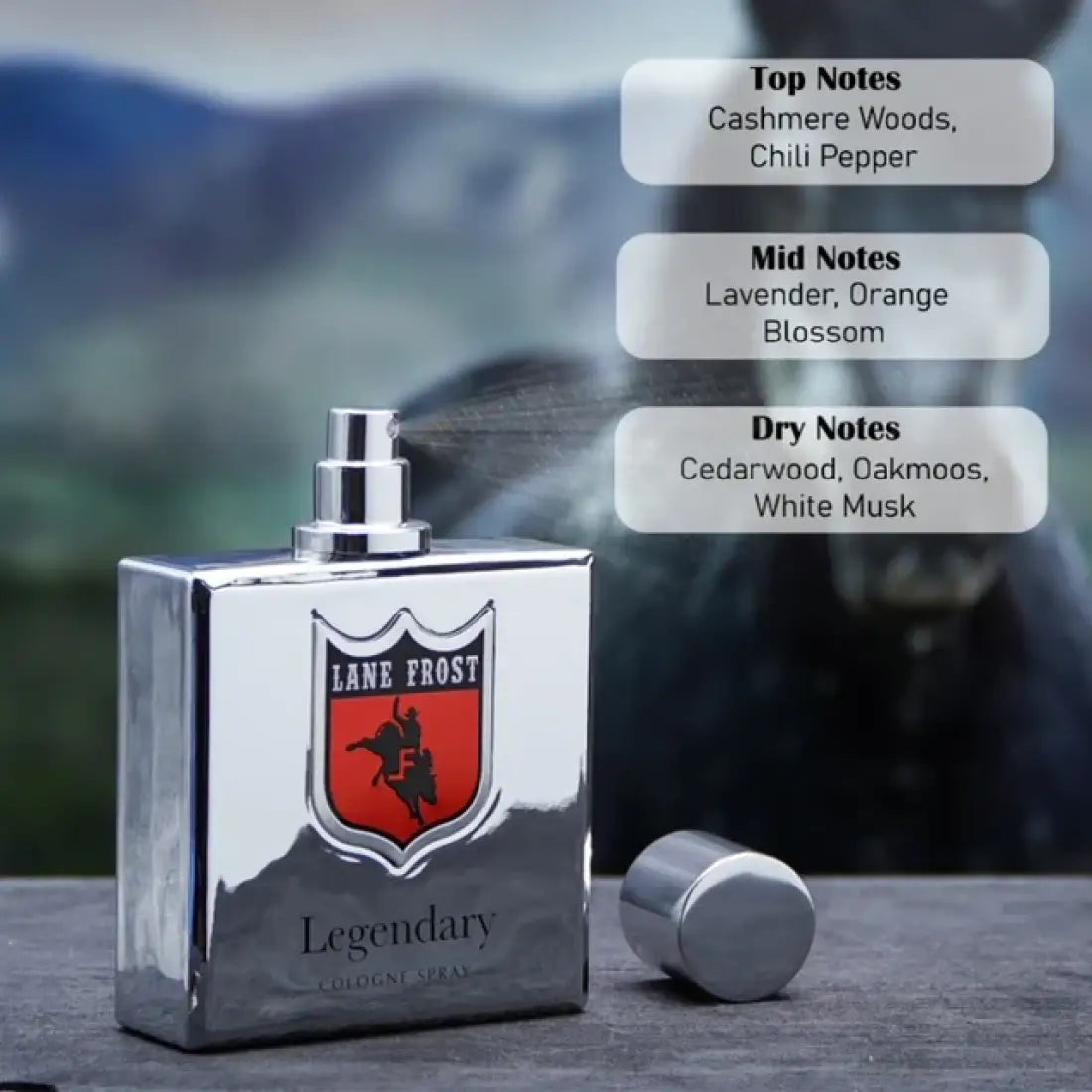 Lane Frost Legendary ’Chrome’ Cologne Fragrance