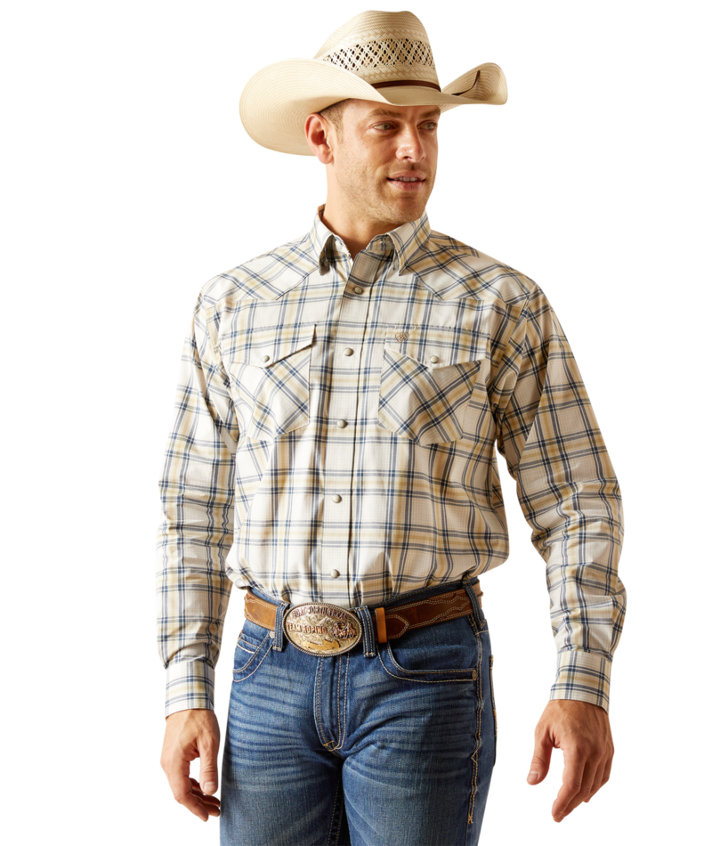 Ariat Men's Pro Series Sesame Elias Western Shirt