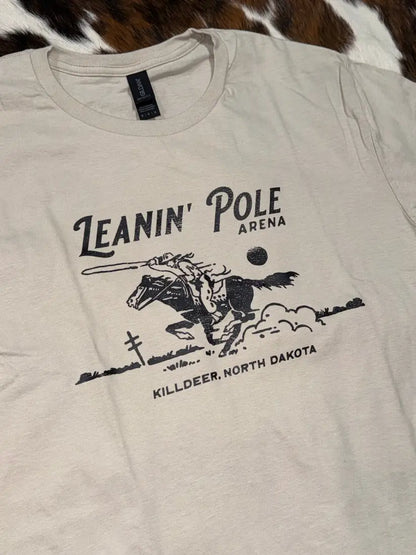 Leanin’ Pole Arena Dashin’ Roper Logo T-Shirt XSmall Women’s T-Shirt