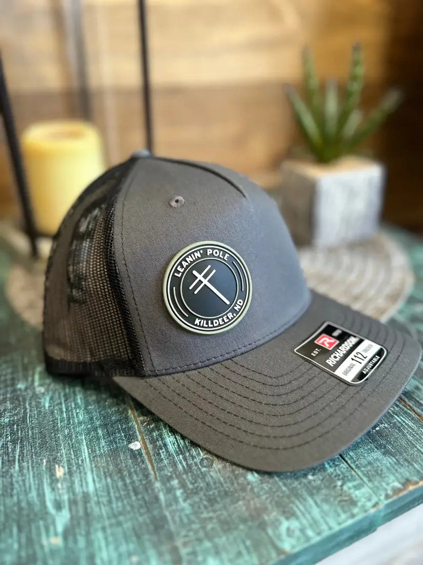 Leanin’ Pole Rubber Logo Cap Hats