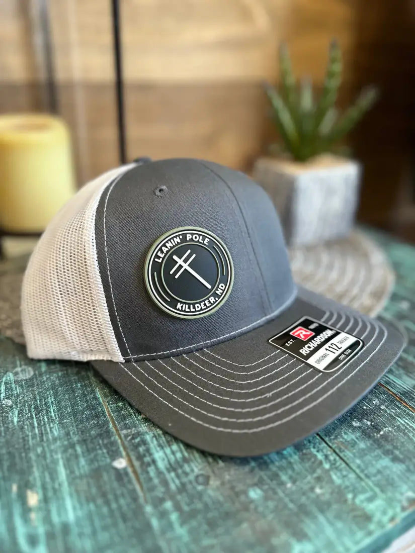 Leanin’ Pole Rubber Logo Cap Hats