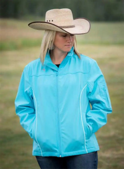 Leanin’ Pole Women’s Embroidered Cheyenne Softshell Jacket Women’s Jacket