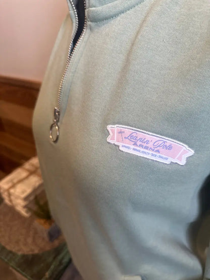 Leanin’ Pole Women’s Greenstone Dakota ¼ Zip Pullover Women’s Pullover