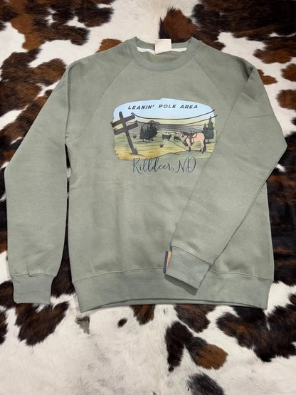 Leanin’ Pole Women’s Sage Vintage Fleece Pullover Women’s Pullover