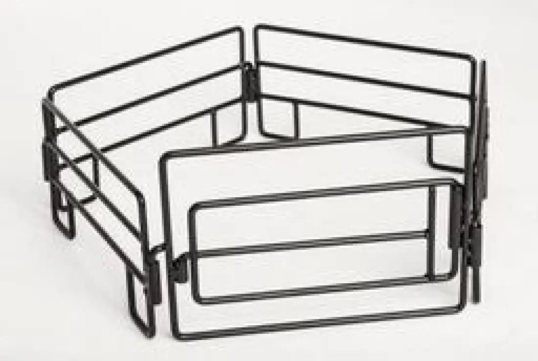 Little Buster 5 Piece Panel/Gate Combo Black Little Buster Toys