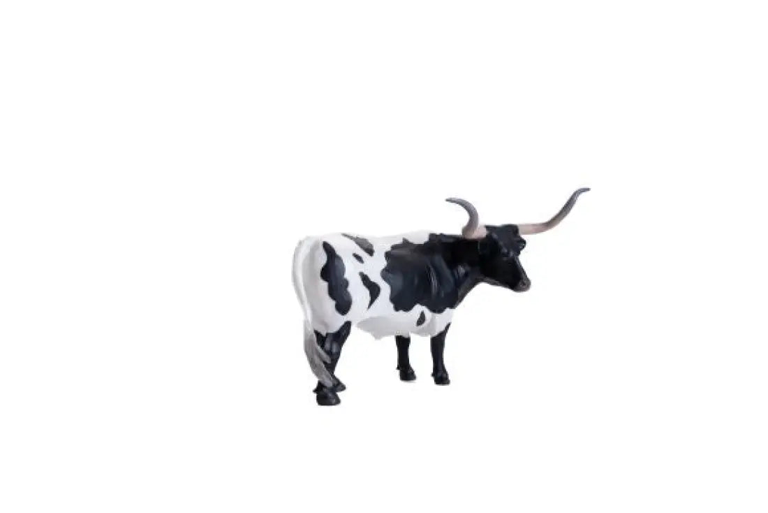 Little Buster Texas Longhorn Steer Black/White Little Buster Toys
