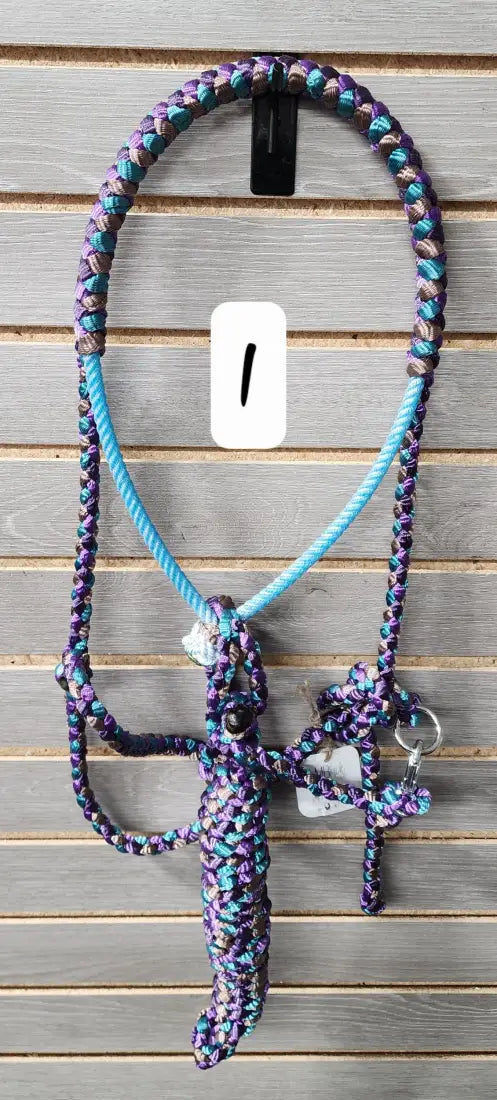 LMB Mule Tape Lariat Halter - Quick Change 1 Halter