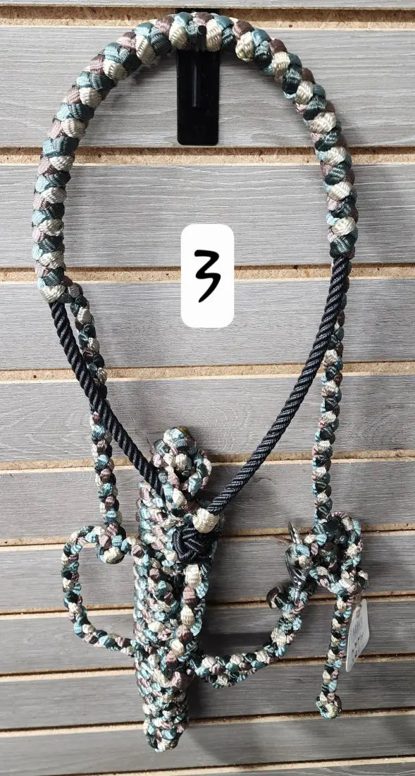 LMB Mule Tape Lariat Halter - Quick Change 3 Halter