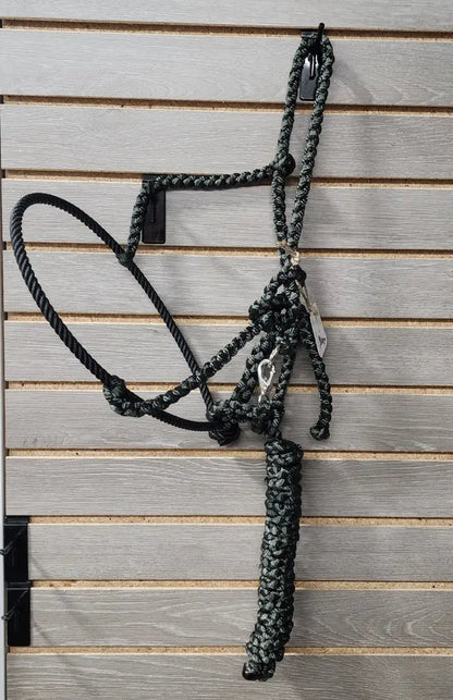 LMB Mule Tape Lariat Halter - Quick Change Halter