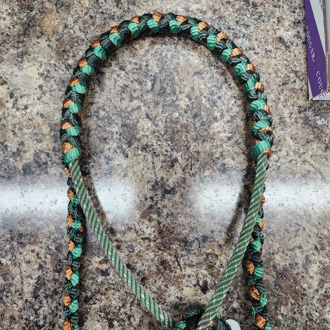 LMB Mule Tape Wrapped Rope Nose Halter - Multicolor 1 Halter