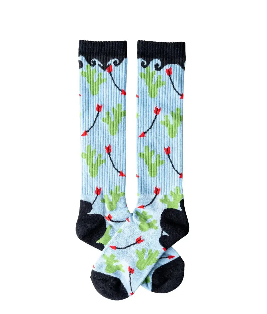 Lucky Chuck: Cowboy Compass Sock Adult Socks