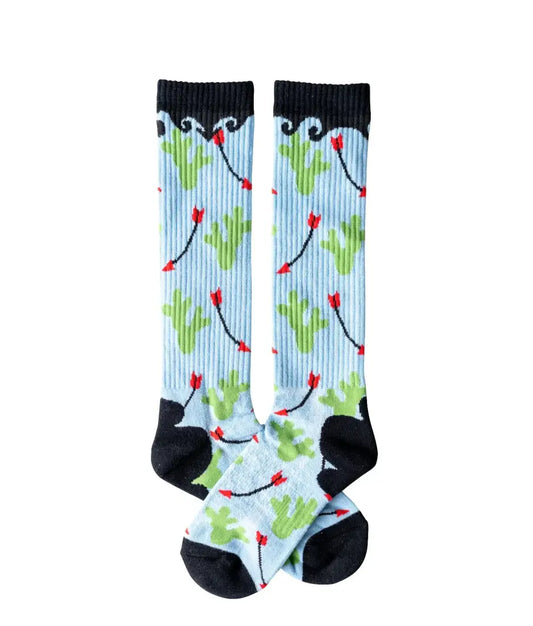 Lucky Chuck: Cowboy Compass Sock Adult Socks