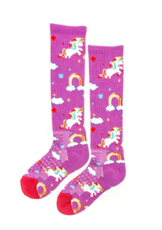 Lucky Chuck: Lucky Unicorn Sock Adult Socks
