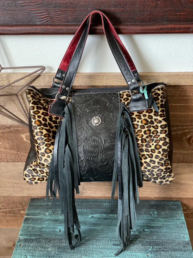 Luxe Leopard Purse by Hailey Drent Purse