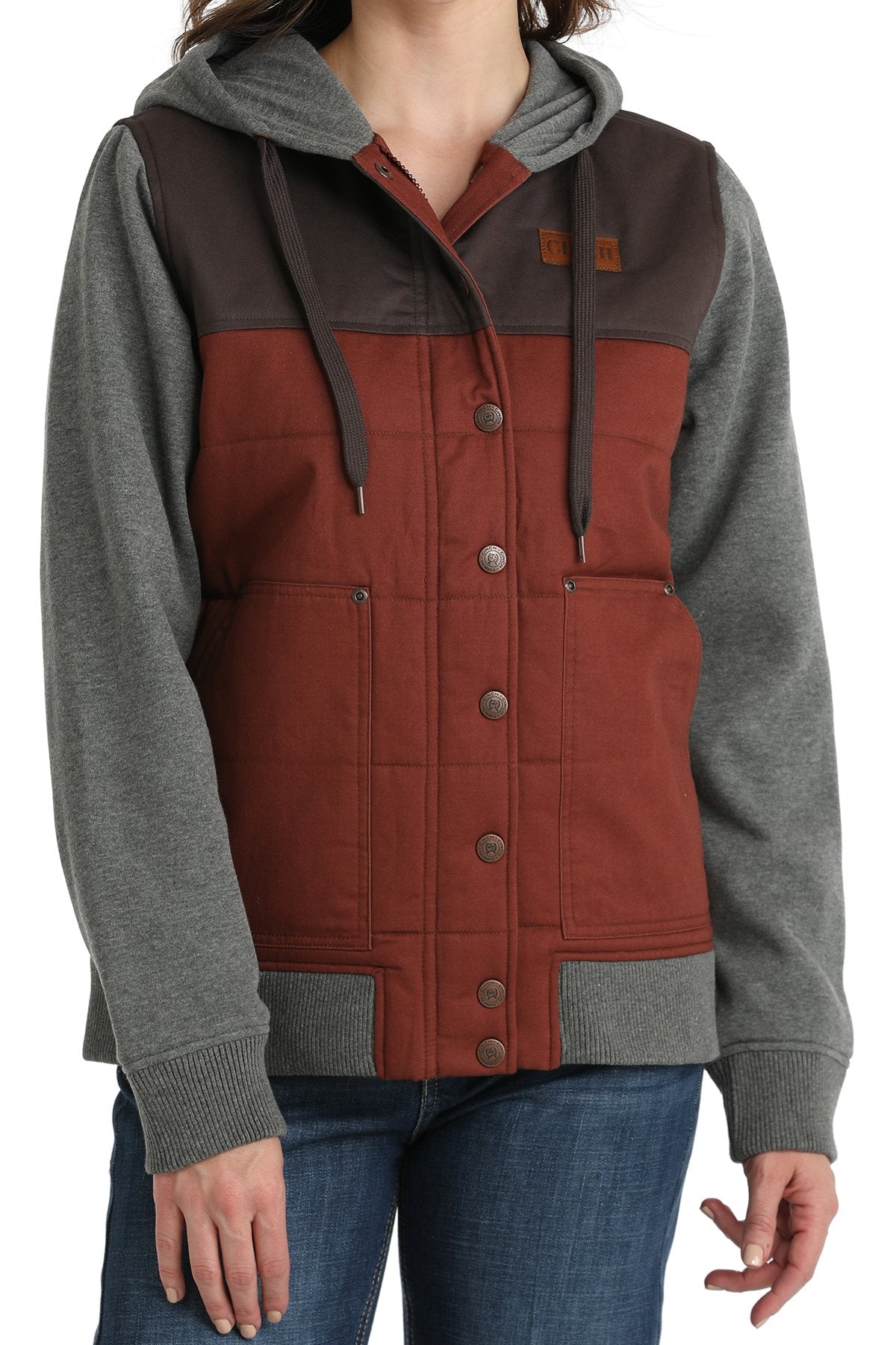 Cinch Women's Canvas Hoodie Jacket