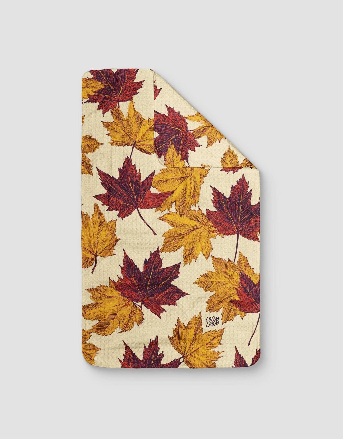 Majestic Leaves- Loom Loom Kitchen Tea Towel