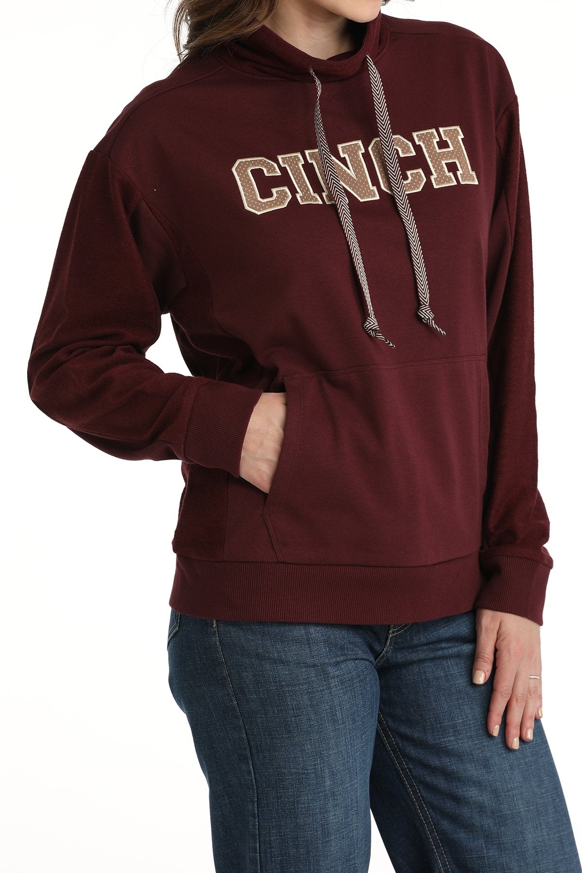 Cinch Women's Mulberry French Terry Hoodie