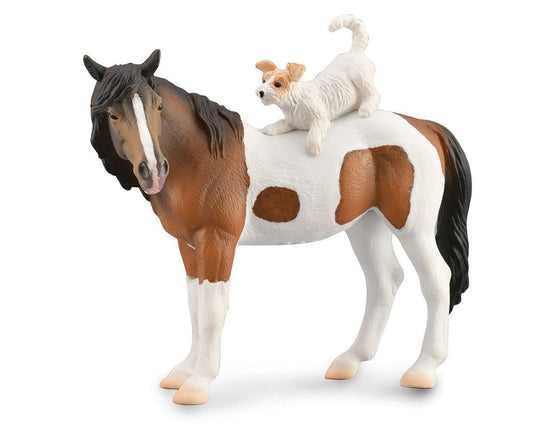 Breyer CollectA "Mare & Terrier"