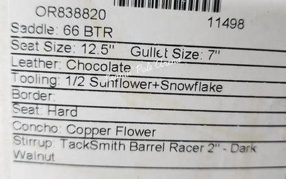 Martin BTR 12.5’’ Barrel Saddle #11498 12.5’’ / 7’’ Barrel Saddle