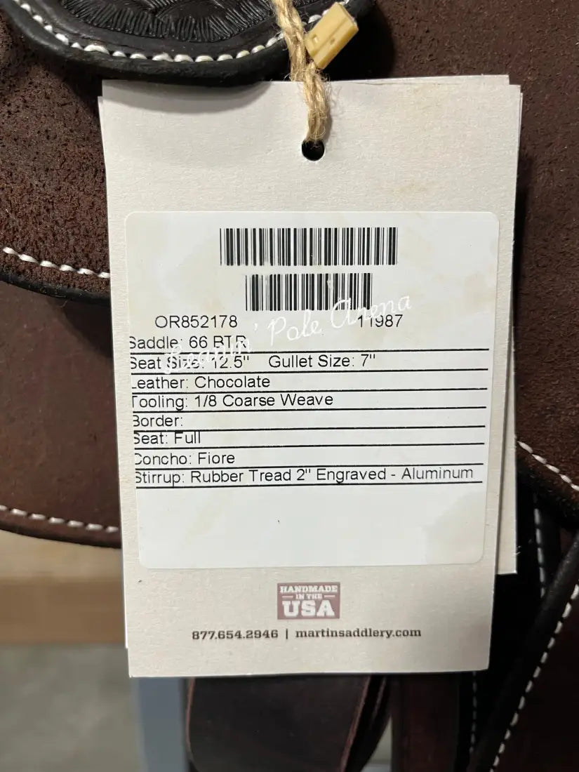 Martin BTR 12.5’’ Barrel Saddle #11987 12.5’’ / 7’’ Barrel Saddle