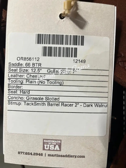 Martin BTR 12.5’’ Barrel Saddle #12149 12.5’’ / 7’’ Barrel Saddle