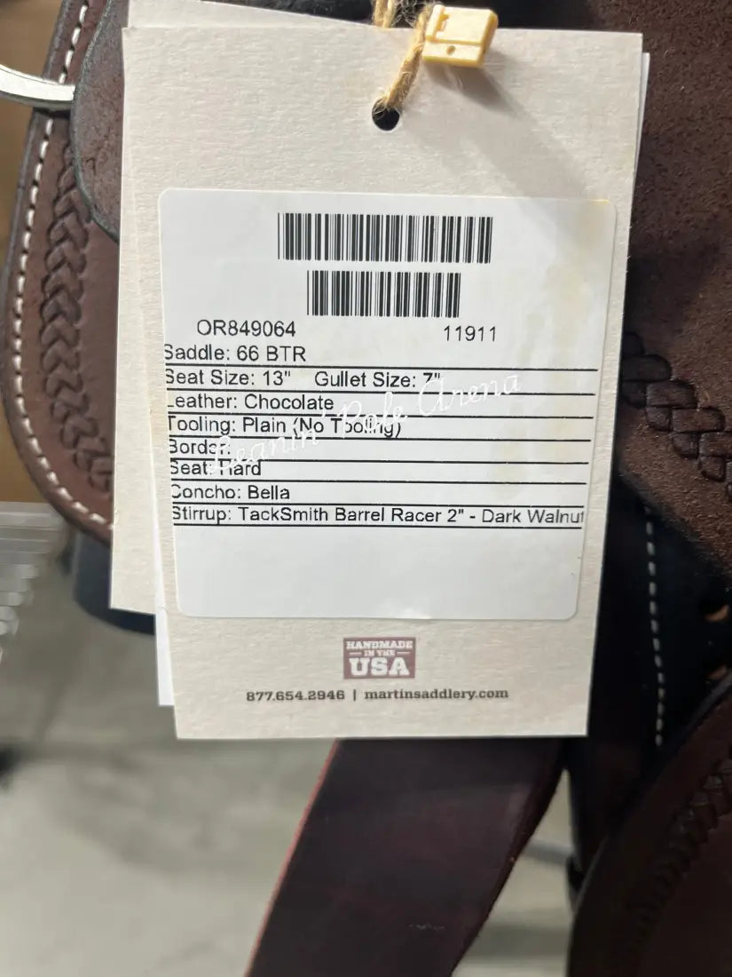 Martin BTR 13’’ Barrel Saddle #11911 13’’ / 7’’ Barrel Saddle