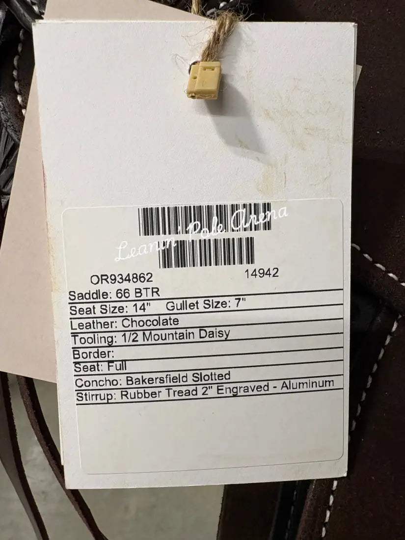 Martin BTR 14’’ Barrel Saddle #14942 - 14’’ / 7’’ - Barrel Saddle