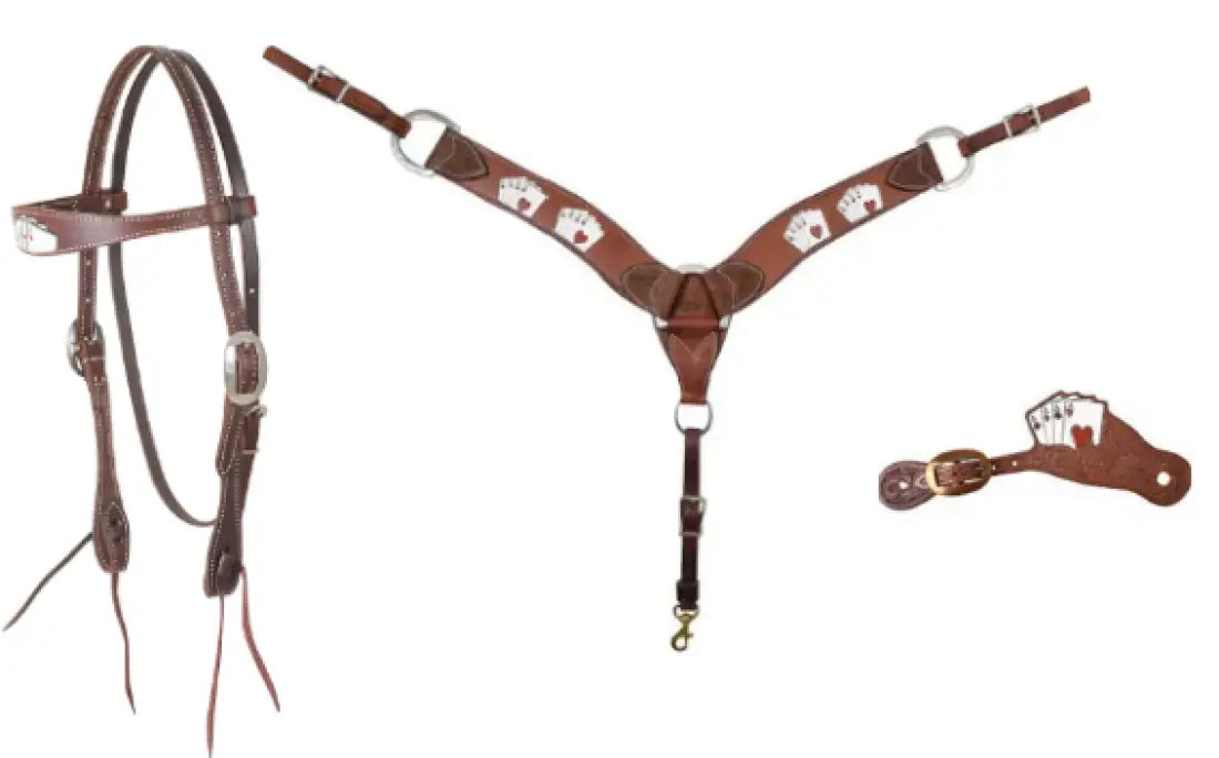 Martin ’Card Suit’ Tack Set Tack Set