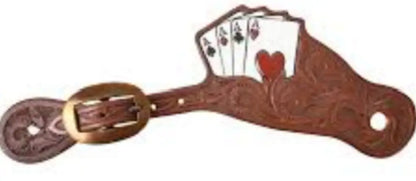 Martin ’Card Suit’ Tack Set Large Spur Straps Tack Set