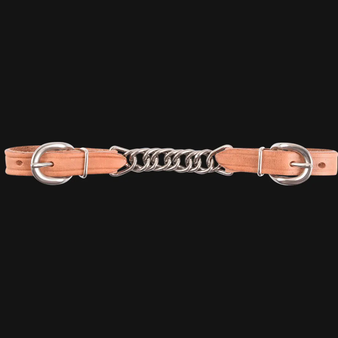 Martin Flat Chain Curb Strap Hermann Oak Harness Bit Accessories