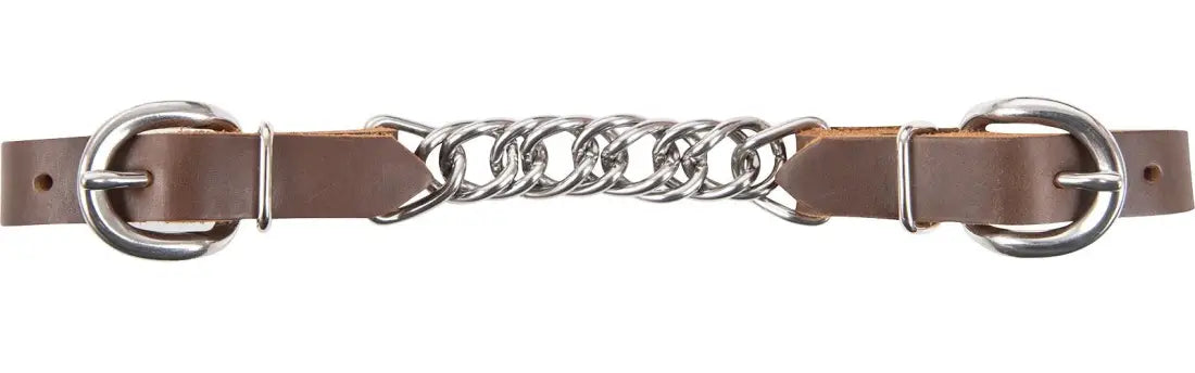 Martin Flat Chain Curb Strap Retan Leather Bit Accessories