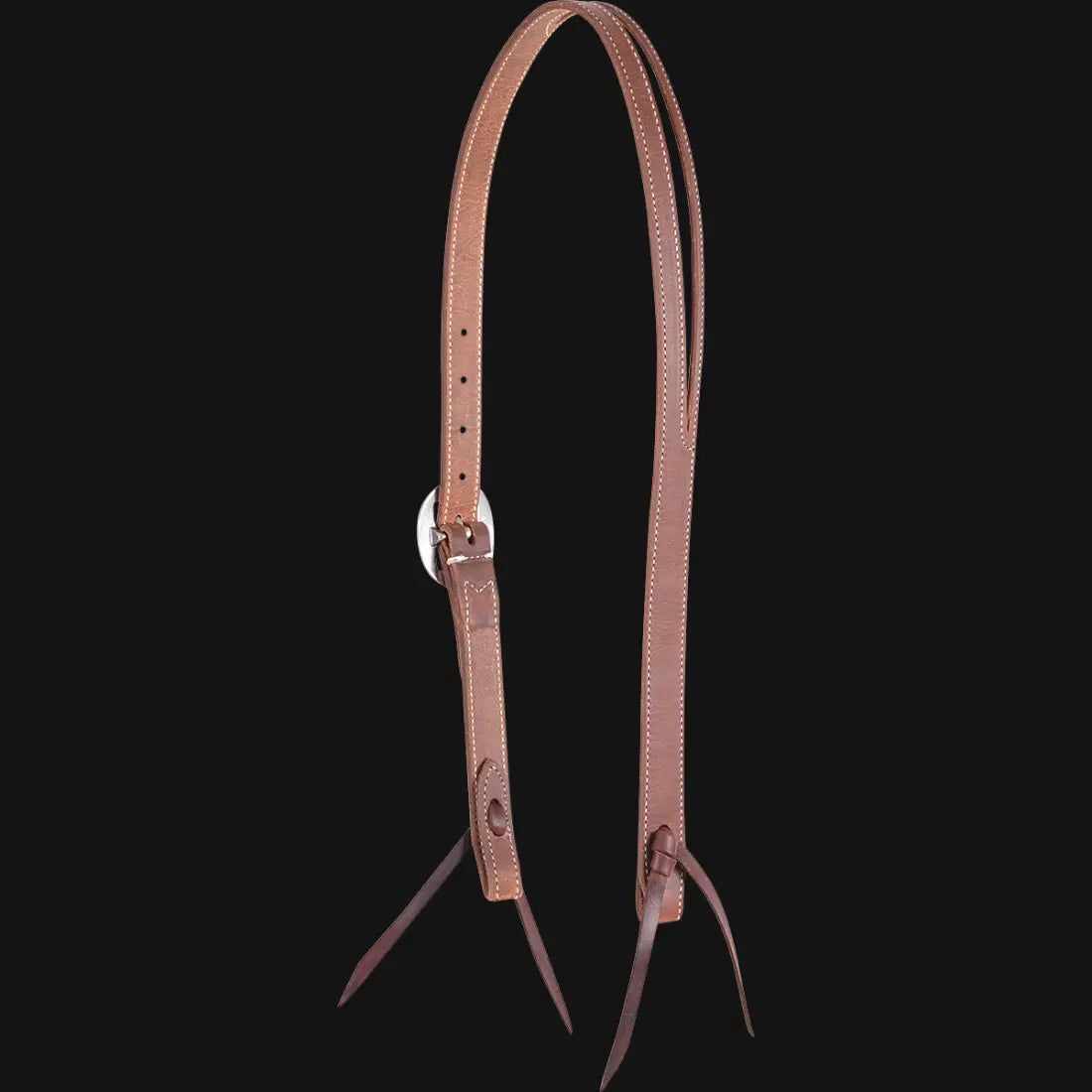 Martin Ranahan Split Ear Headstall Slit Ear Headstall / Natural Headstall
