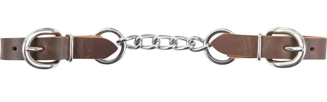 Martin Retan Leather Chain Curb Strap 5-Link Bit Accessories