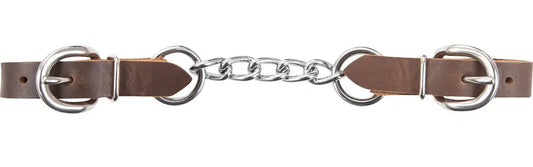 Martin Retan Leather Chain Curb Strap 5-Link Bit Accessories