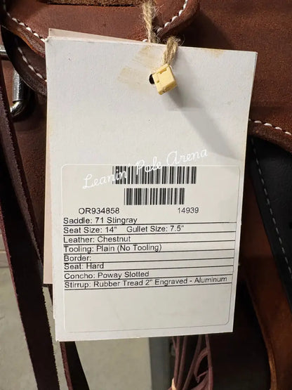 Martin Stingray 14’’ Barrel Saddle #14939 - 14’’ / 7.5’’ - Barrel Saddle