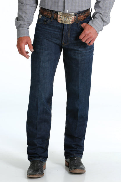 Cinch Men's Dark Wash Black Label 2.0 Loose Jean