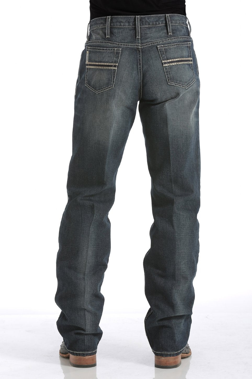 Cinch Men's Dark Wash White Label Jean